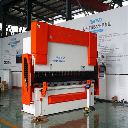 Volle servo CNC-persrem 200 ton met 4-as Delem DA56s CNC-stelsel en laserveiligheidstelsel
