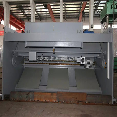 QC11K 10x3200 guillotine skeer masjien vlekvrye staal metaal plaat yster plaat plaat plaat sny masjien