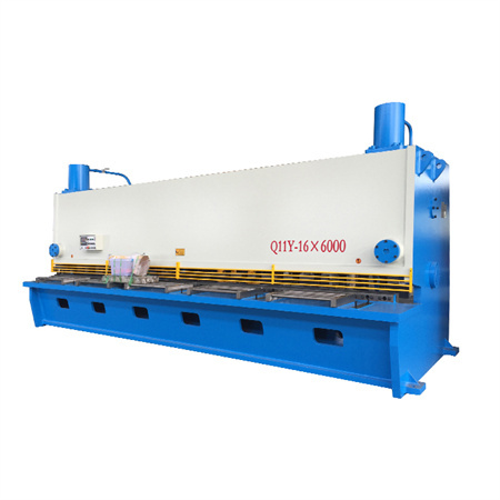 Klein snyer CNC hidrouliese guillotine skeer snymasjien vir 6 mm, 1600 mm metaalplaatstaal