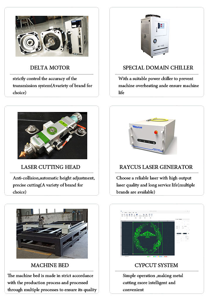 Fiber Laser Plate And Tube Integrated Cutting Machine Vesellaserplaat en buis-geïntegreerde snymasjien